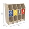 Flash Furniture Bright Beginnings Commercial Grade Wooden Pretend Play Recycling Station for Children MK-ME17154-GG - alternate 3
